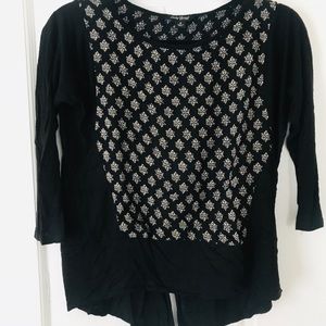 Lucky Btand 3/4 Sleeve Top